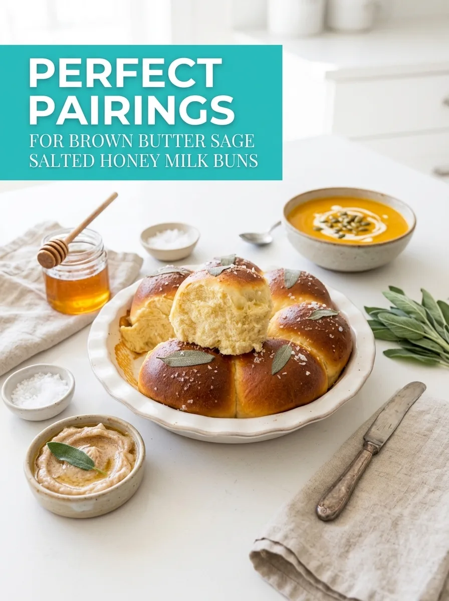 Brown Butter Sage Salted Honey Milk Buns Recipe