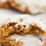 browned butter pumpkin oatmeal cookies