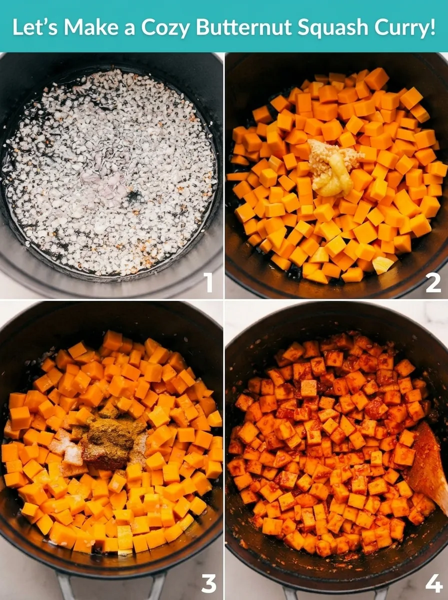 Butternut Squash Curry: A Cozy Comfort Dish