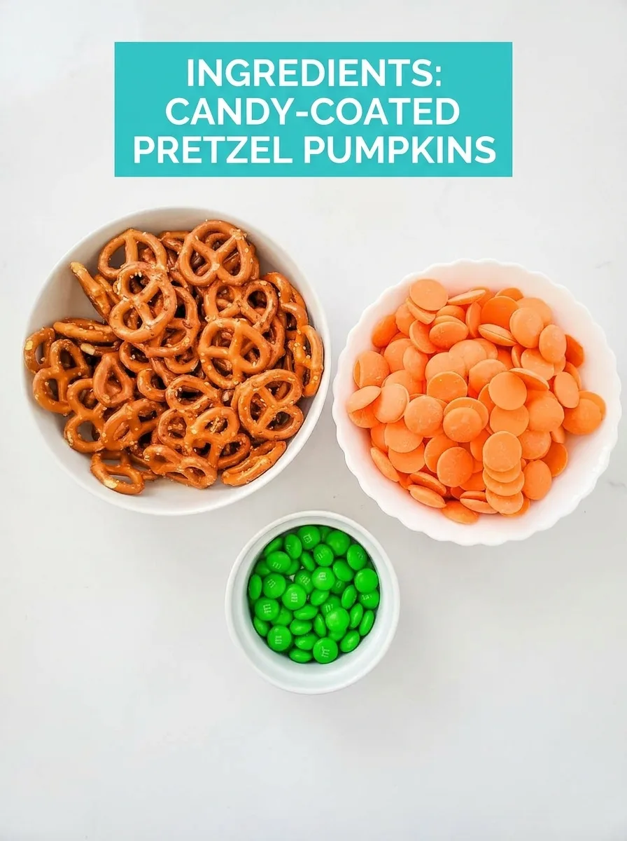 candy coated pretzel - Candy-Coated Pretzel Pumpkins: A Festive Treat