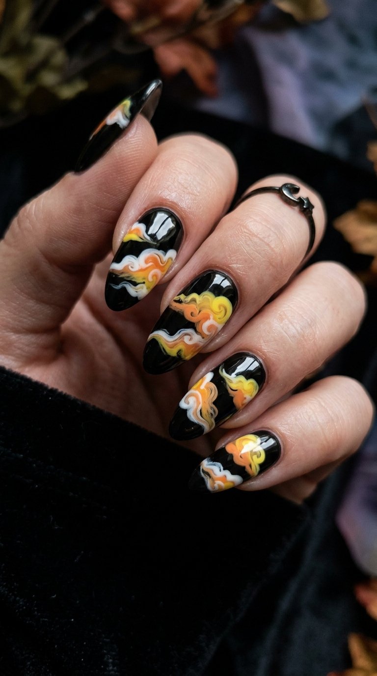 Mysterious Candy Corn Clouds