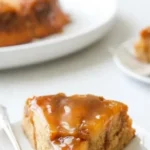 caramel apple upside down cake