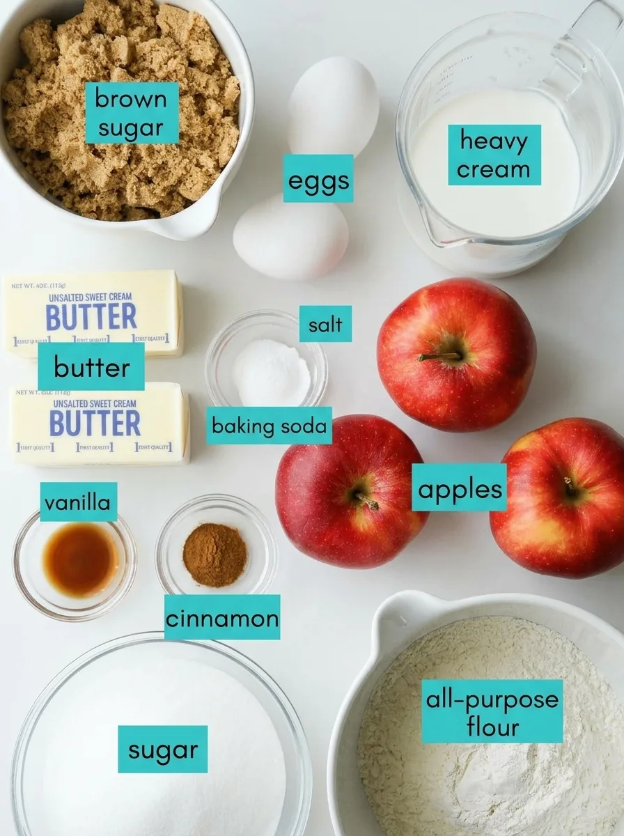 upside down cake - Caramel Apple Upside-Down Cake: A Cozy Autumn Delight