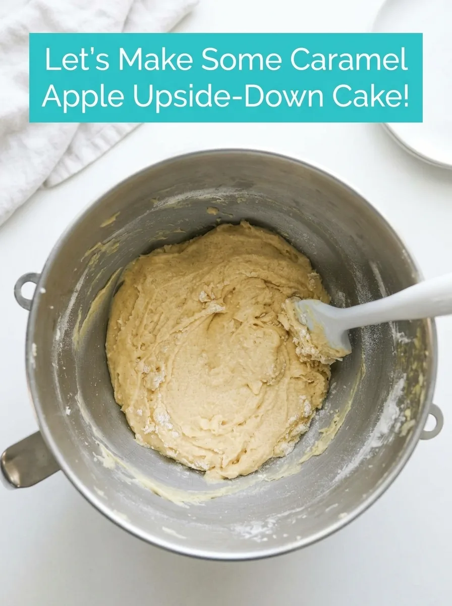 Caramel Apple Upside-Down Cake: A Cozy Autumn Delight