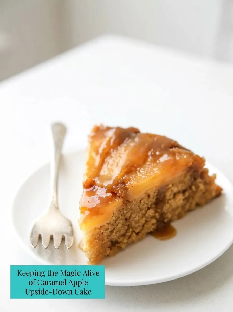 Caramel Apple Upside-Down Cake: A Cozy Autumn Delight