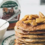 caramelized apple pancakes