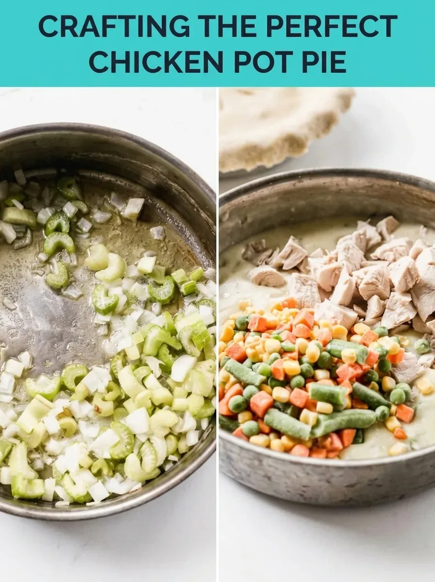 chicken pot pie - Chicken Pot Pie: Cozy Comfort Food Recipe