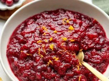 cranberry orange sauce