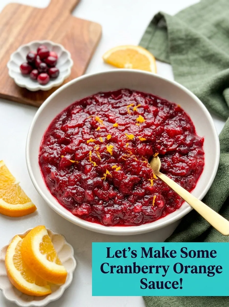 Cranberry Orange Sauce: A Festive Holiday Delight