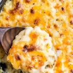 creamy homemade baked mac and cheese