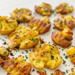 crispy smashed potatoes