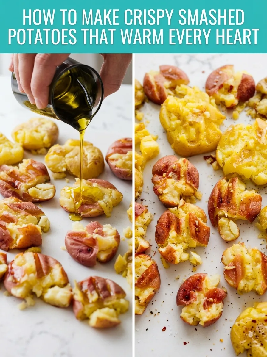 Crispy Smashed Potatoes: Golden, Fluffy Comfort Food