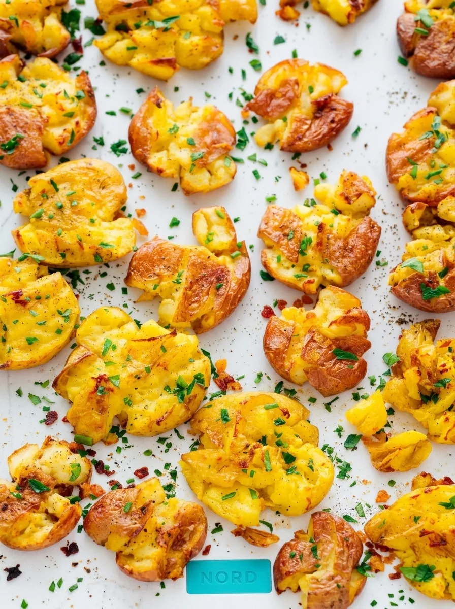 Crispy Smashed Potatoes: Golden, Fluffy Comfort Food