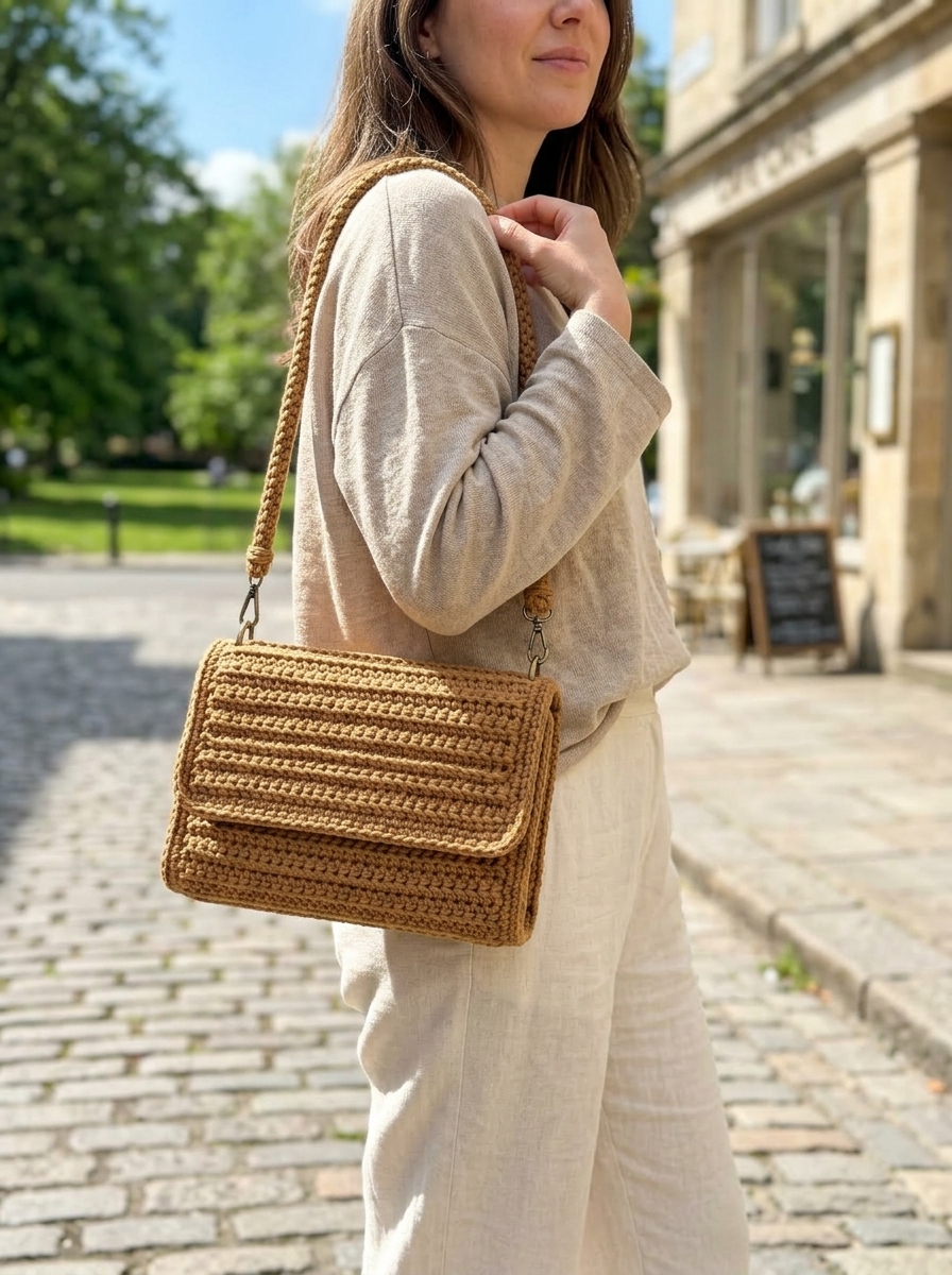Crochet Handbag Lifestyle