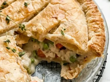 double crust chicken pot pie