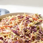 easy creamy coleslaw recipe