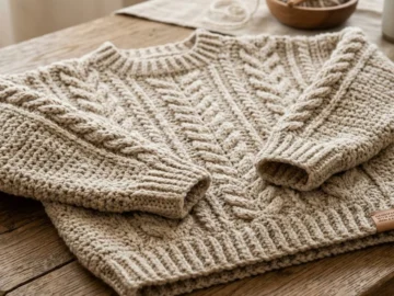 easy oversized crochet sweater pattern chunky balloon sleeve pullover