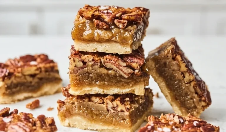 Easy Pecan Pie Bars: Sweet, Nutty, and Irresistible