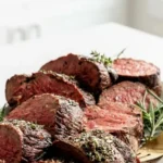 foolproof oven roasted beef tenderloin with rosemary amp thyme