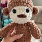 free crochet monkey pattern
