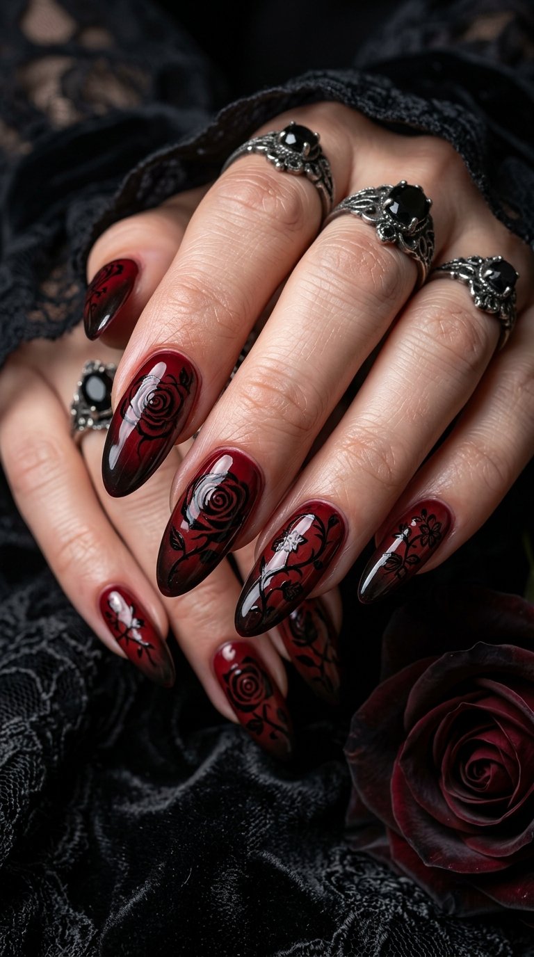 Gothic Rose Elegance