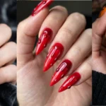 halloween acrylic nails 40 long dramatic designs for 2026