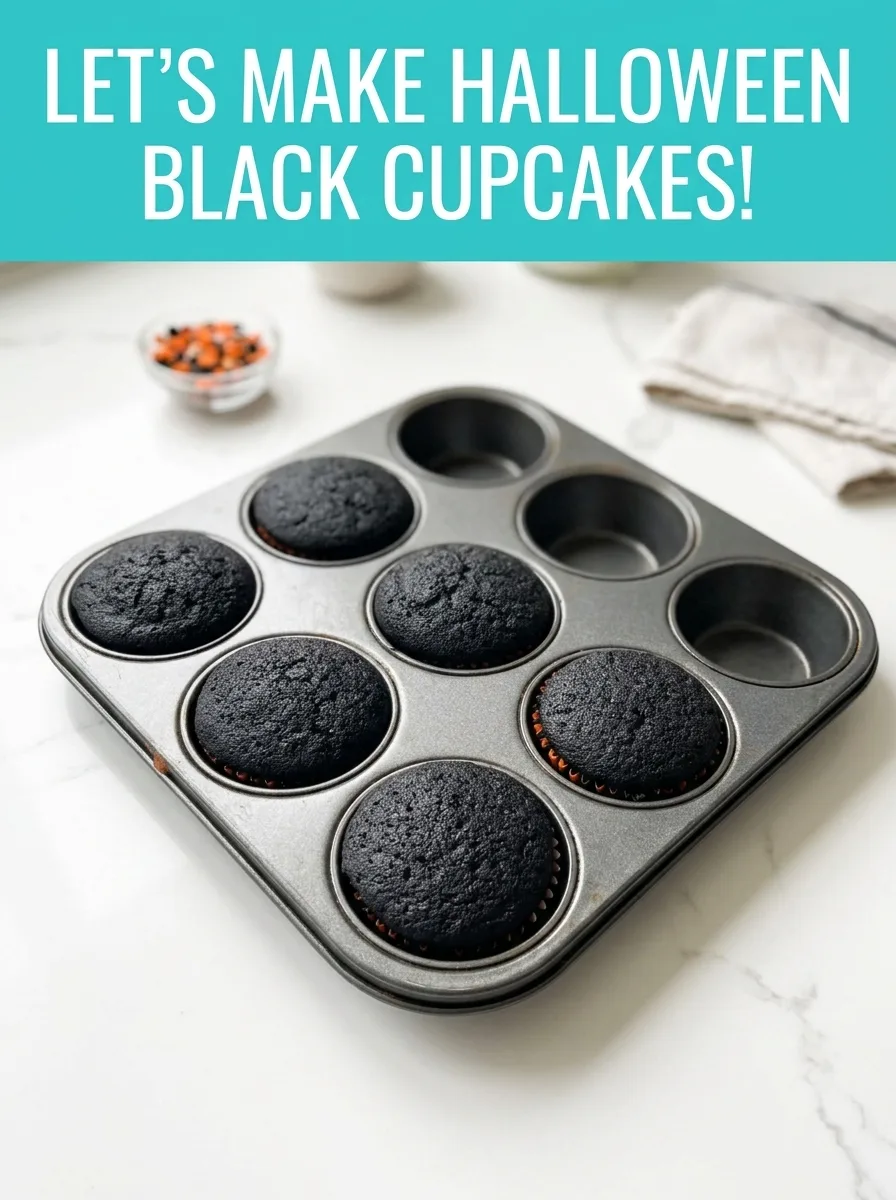 Halloween Black Cupcakes: Spooky and Delicious Treats