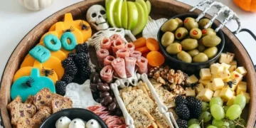halloween charcuterie board