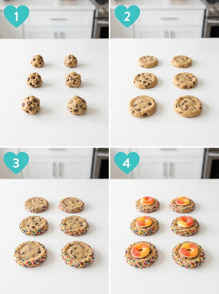 Halloween Chocolate Chip Cookies - A Spooky Treat