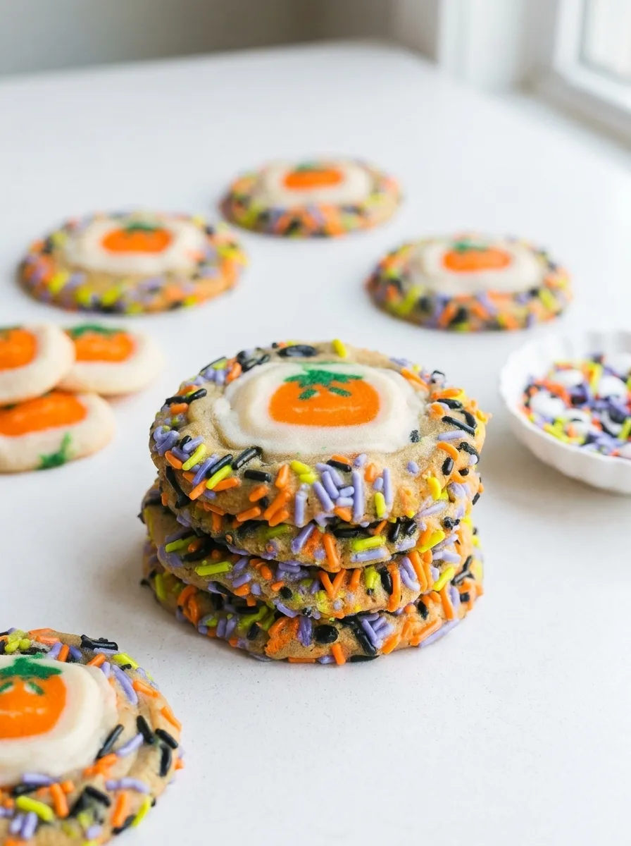Halloween Chocolate Chip Cookies - A Spooky Treat