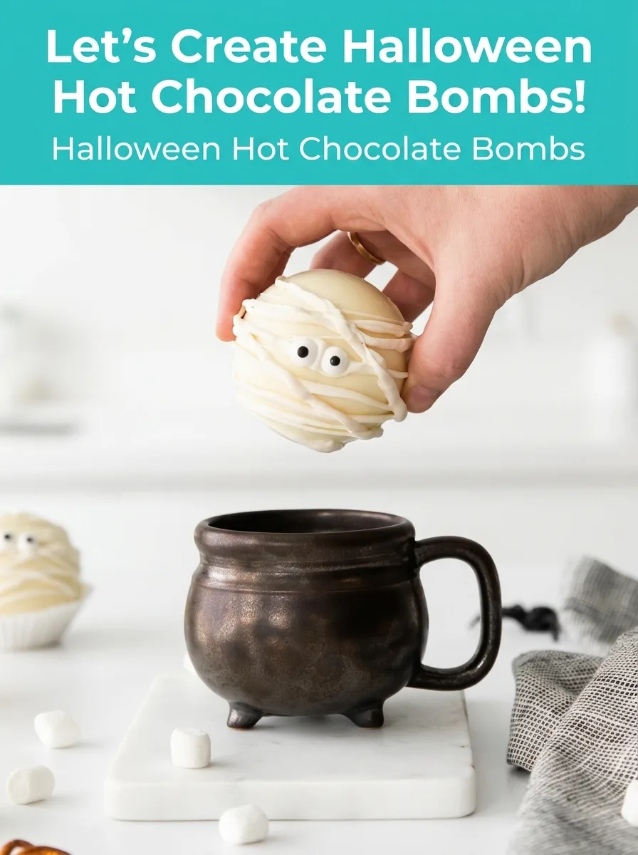 Halloween Hot Chocolate Bombs: A Spooktacular Treat