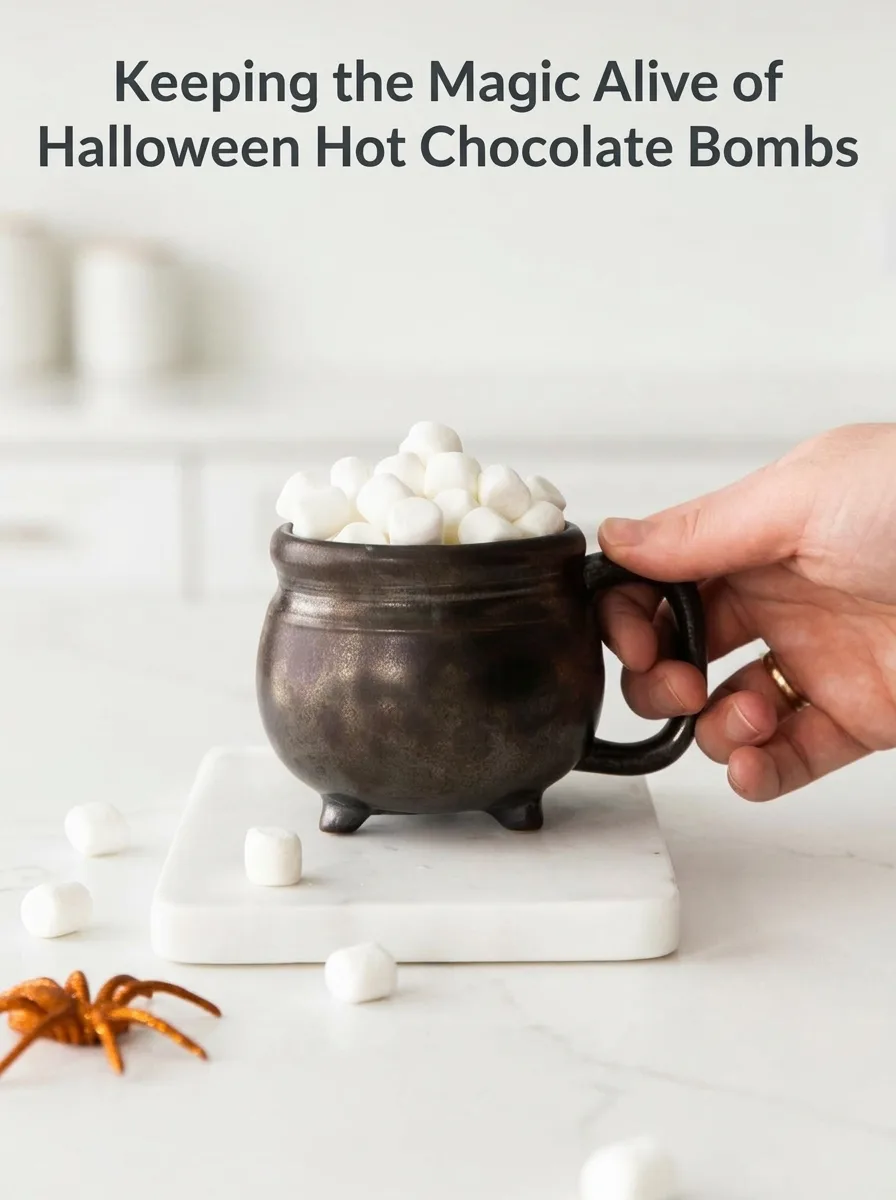 Halloween Hot Chocolate Bombs: A Spooktacular Treat