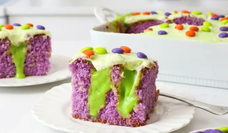 Halloween Poke Cake: A Festive Dessert Delight
