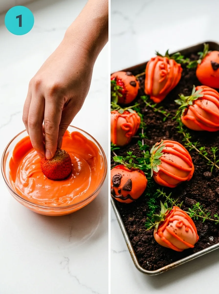 Halloween Strawberries: Spooky Chocolate Treats Recipe