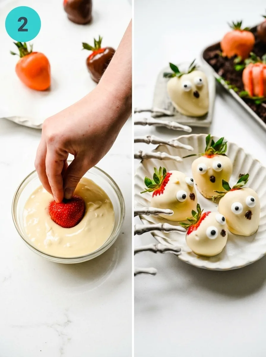 Halloween Strawberries: Spooky Chocolate Treats Recipe