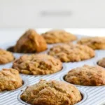 healthy apple muffins