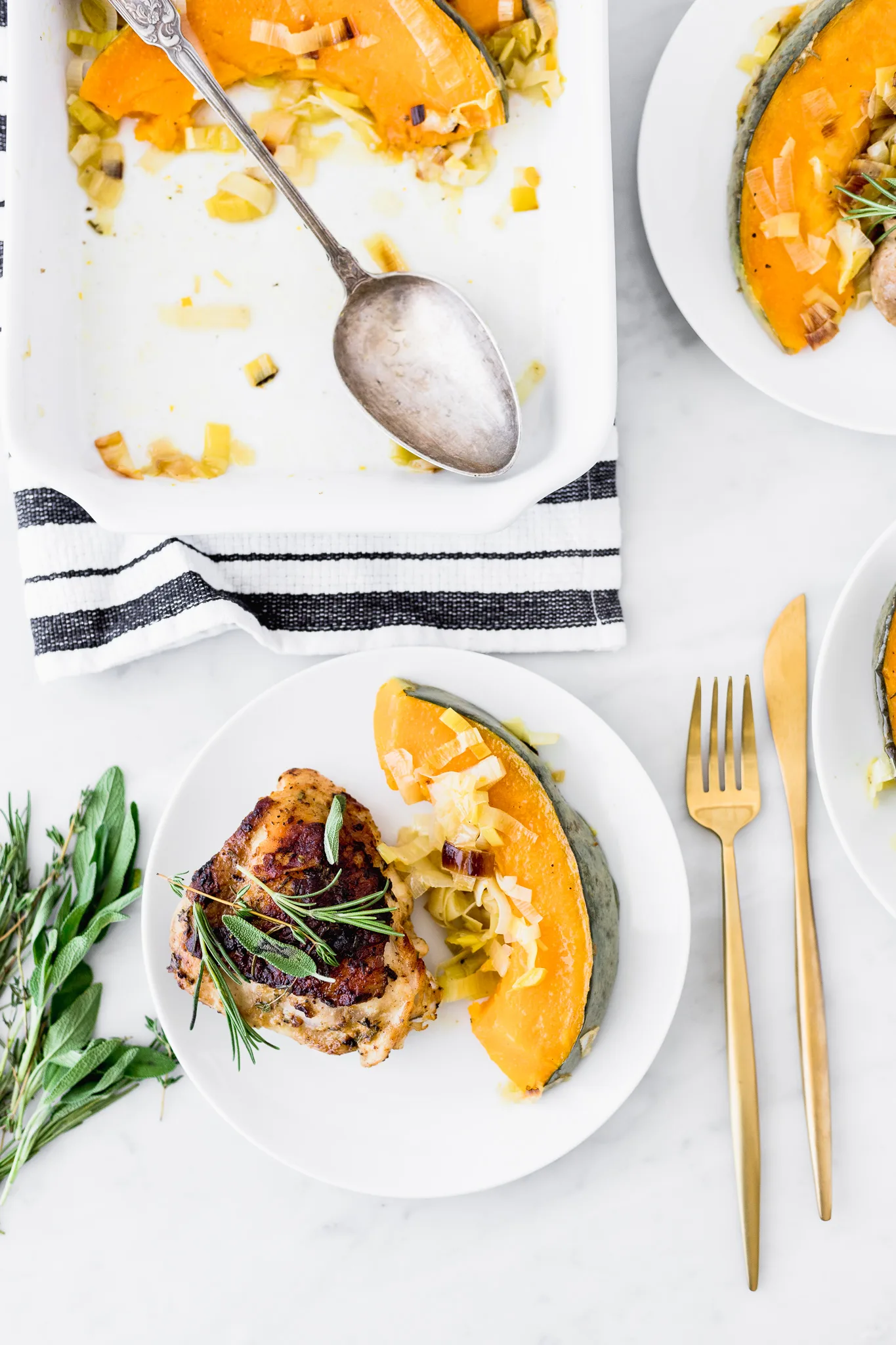 Herb Chicken with Pumpkin: A Flavorful Comfort Dish