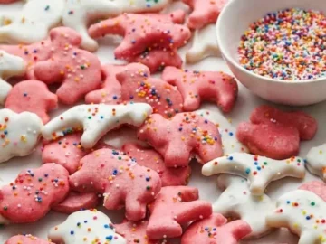 homemade mini animal cookies