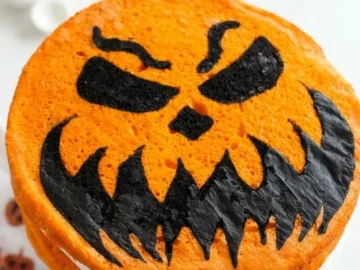 jack o lantern cake