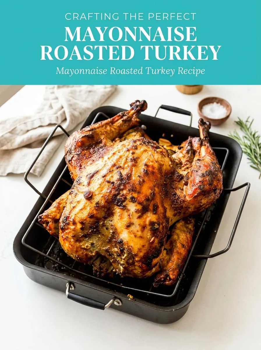 Mayonnaise Roasted Turkey Recipe – Juicy & Flavorful