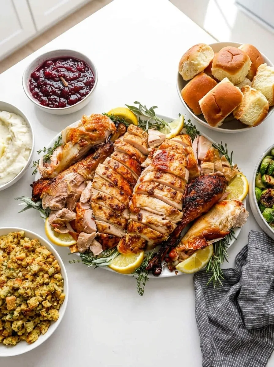 Mayonnaise Roasted Turkey Recipe – Juicy & Flavorful