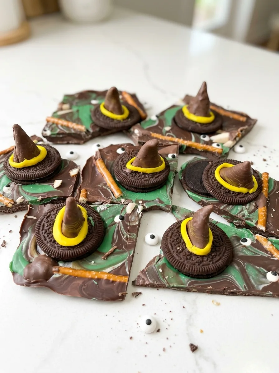 📋 Melted Witch Halloween Bark Recipe – Spooktacular Treats