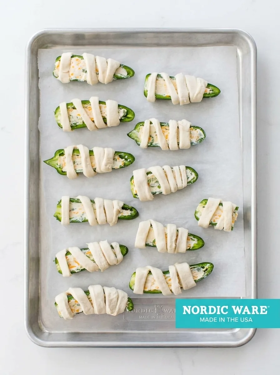 Mummy Jalapeno Poppers – Spooky and Delicious Snack