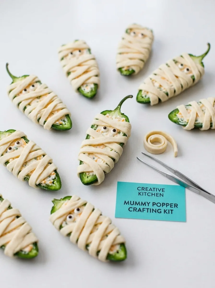 Mummy Jalapeno Poppers – Spooky and Delicious Snack