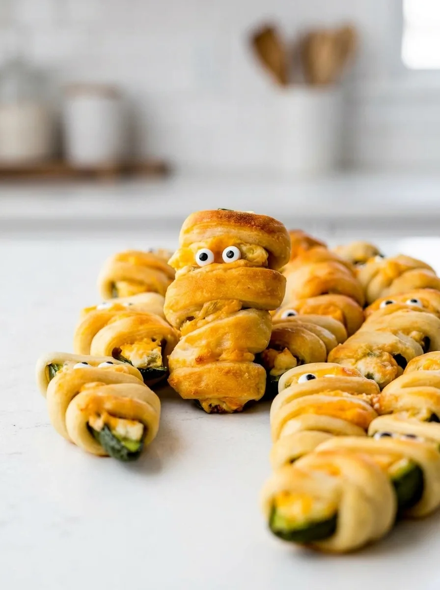 Mummy Jalapeno Poppers – Spooky and Delicious Snack