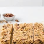 no bake peanut butter trail mix bars with cheerios