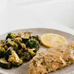 one pan creamy garlic chicken amp vegetables