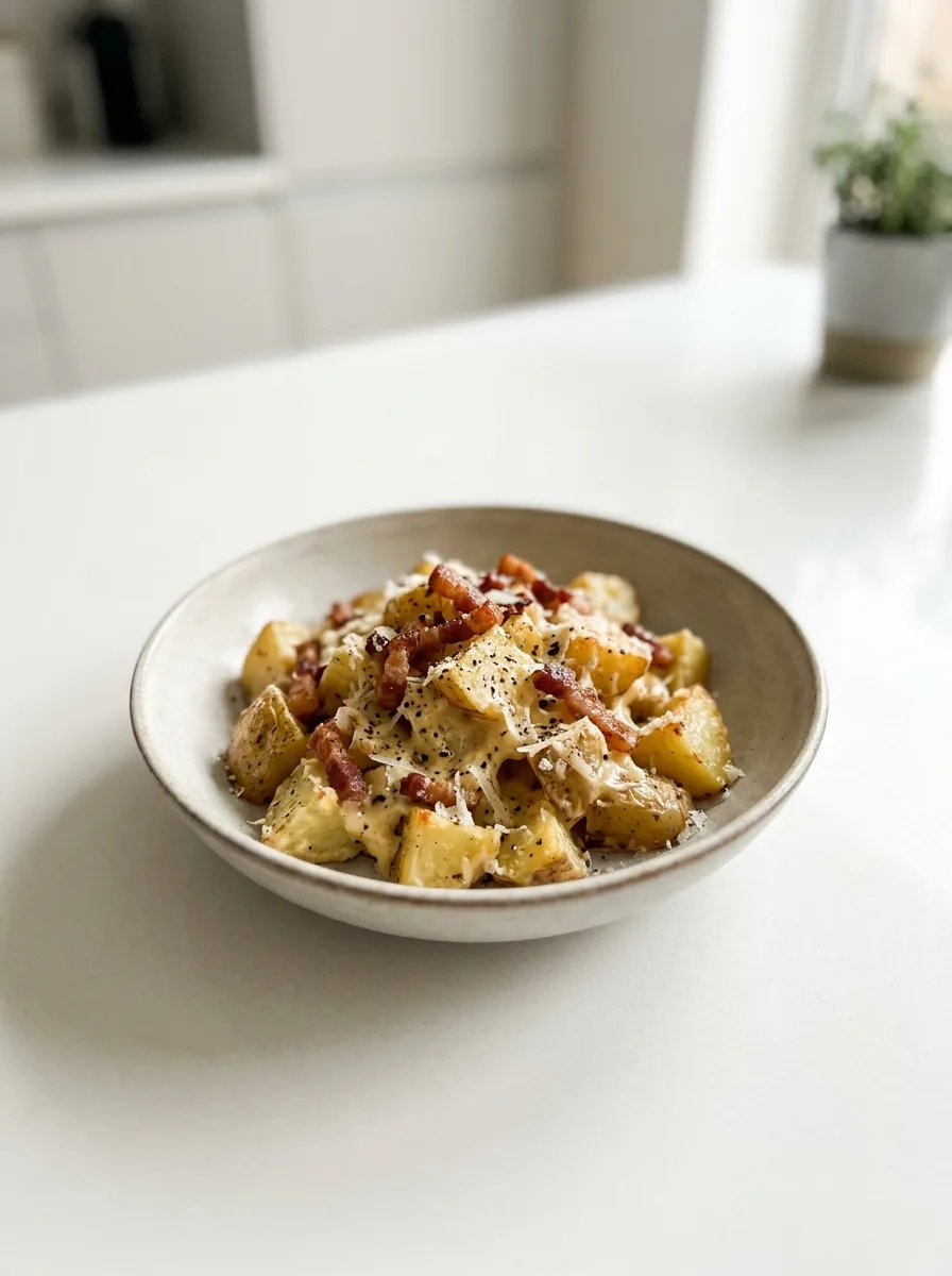 patate alla carbonara - Patate Alla Carbonara: A Comforting Italian Delight