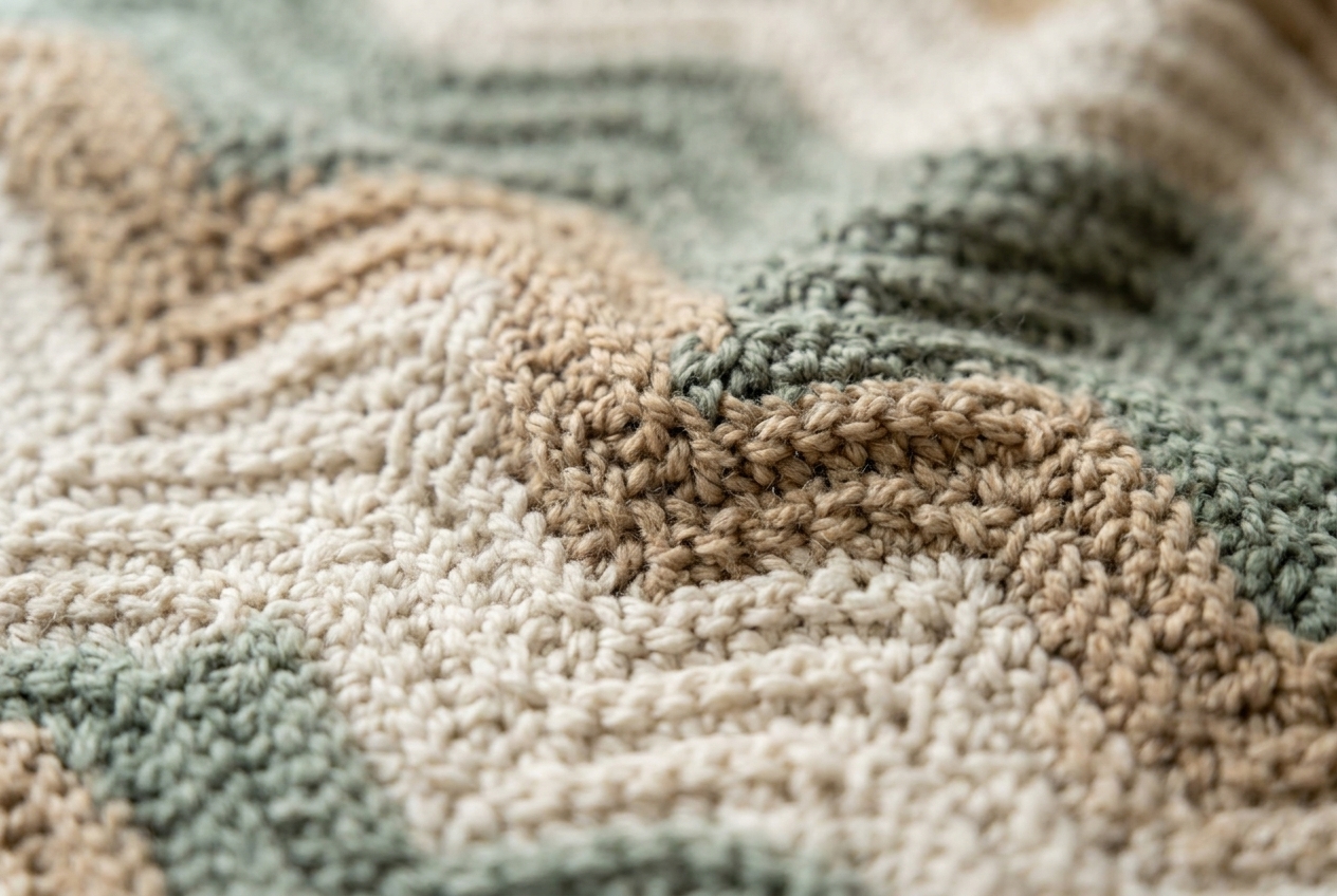 Riverbed blanket texture