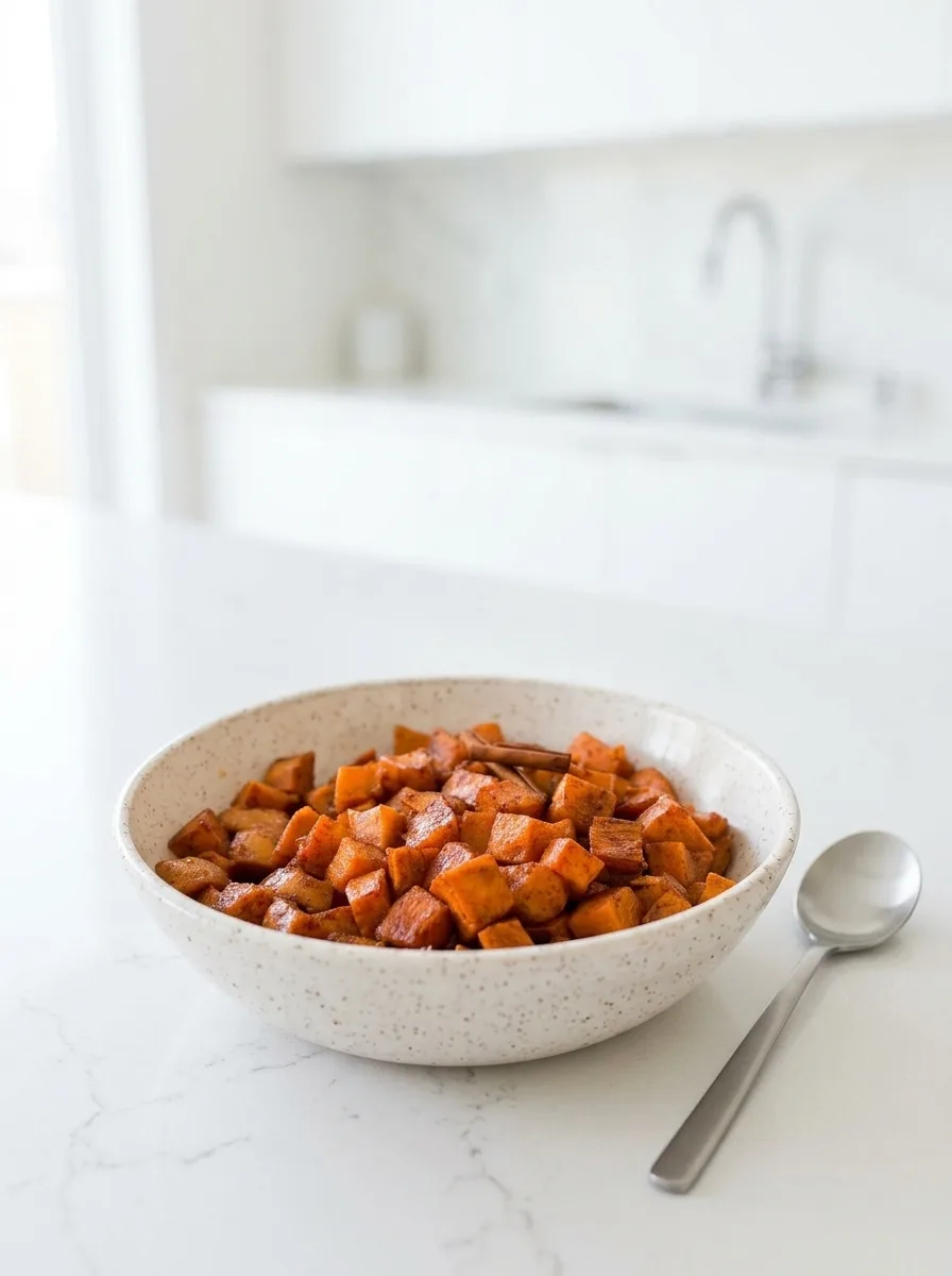 Roasted Sweet Potatoes with Cinnamon and Honey Butter Recipe